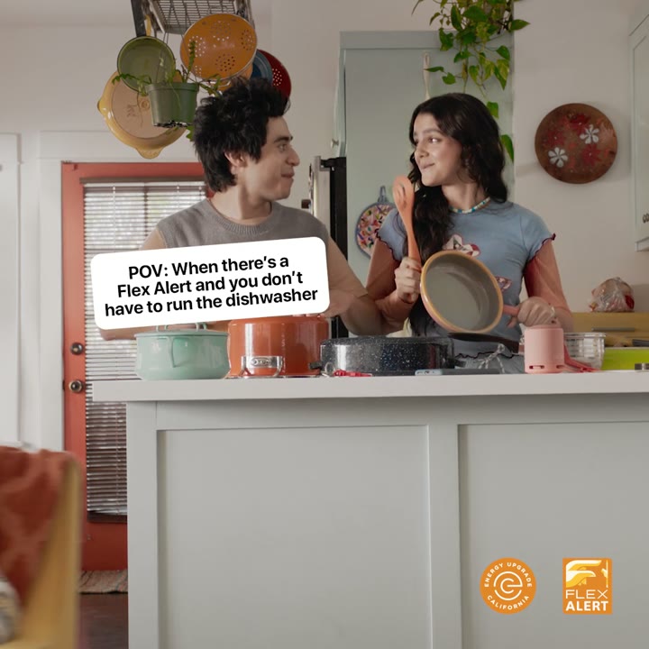 Energy Upgrade California - Flex Alert: Dishes (Social 15s)