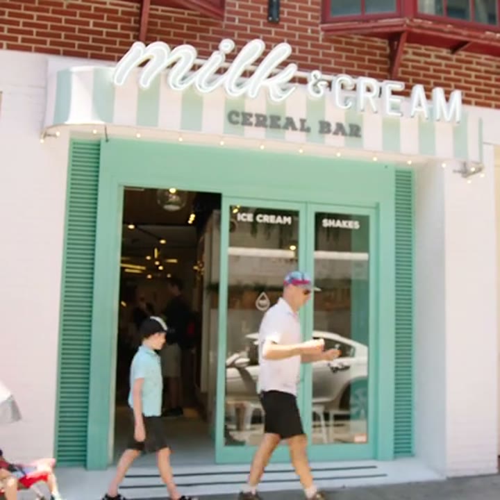 Milk and Cream Cereal Bar FOOD NETWORK