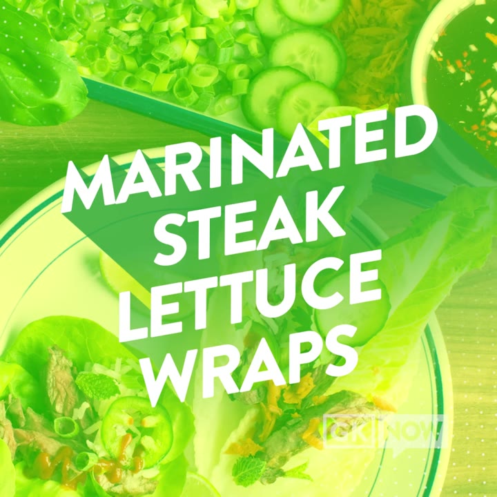 Marinated Steak Lettuce Wraps GENIUS KITCHEN